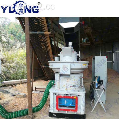 Máquina de fabricación de pellets para quemar madera YULONG XGJ560